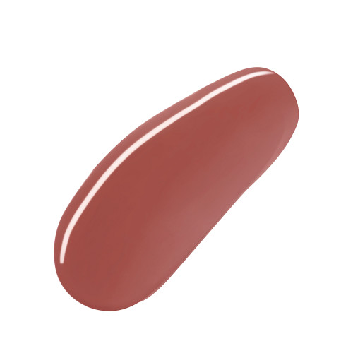 Swatch of a lip gloss in a berry-pink shade.