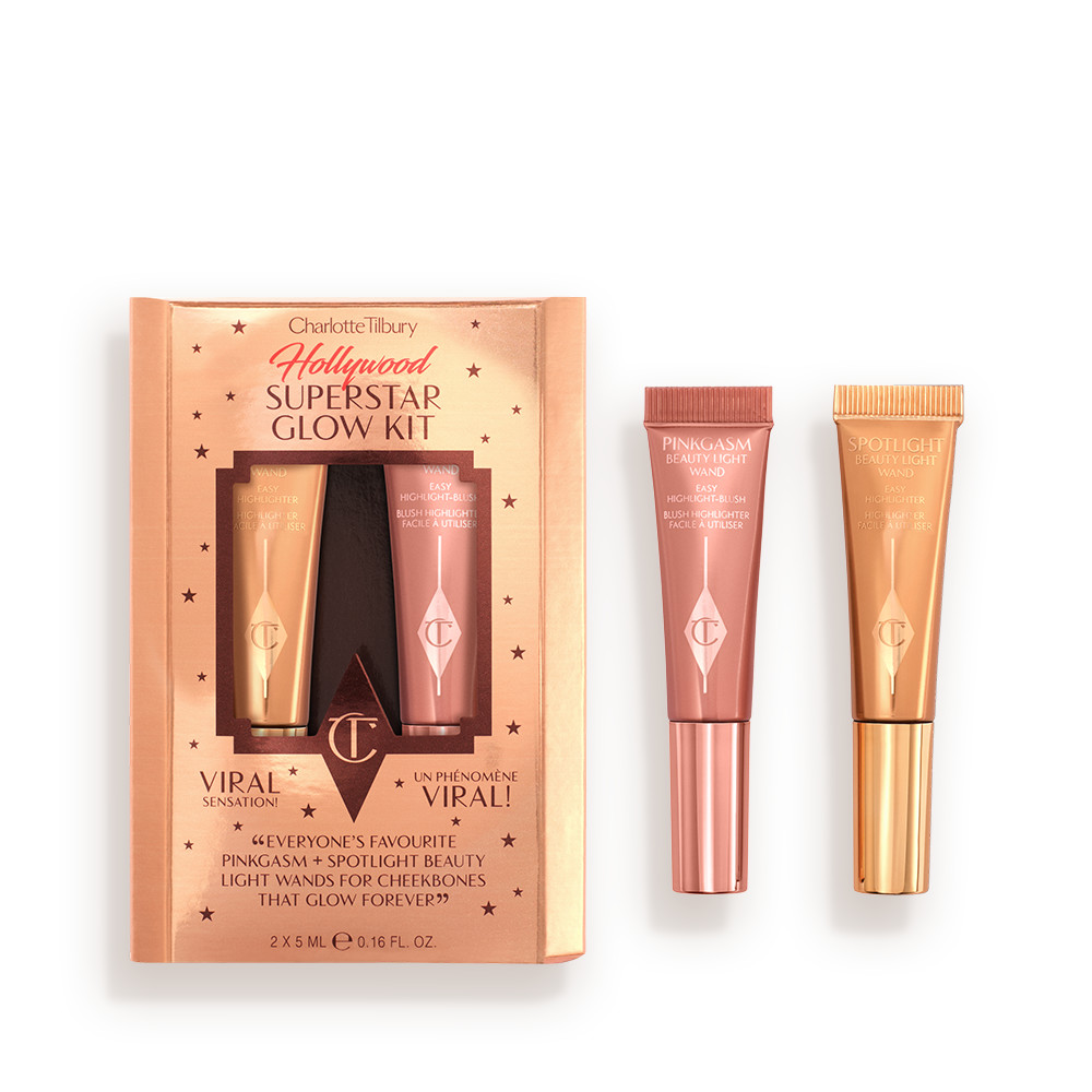 Charlotte Tilbury Hollywood Superstar Glow Kit - Travel Size Cheek Kit