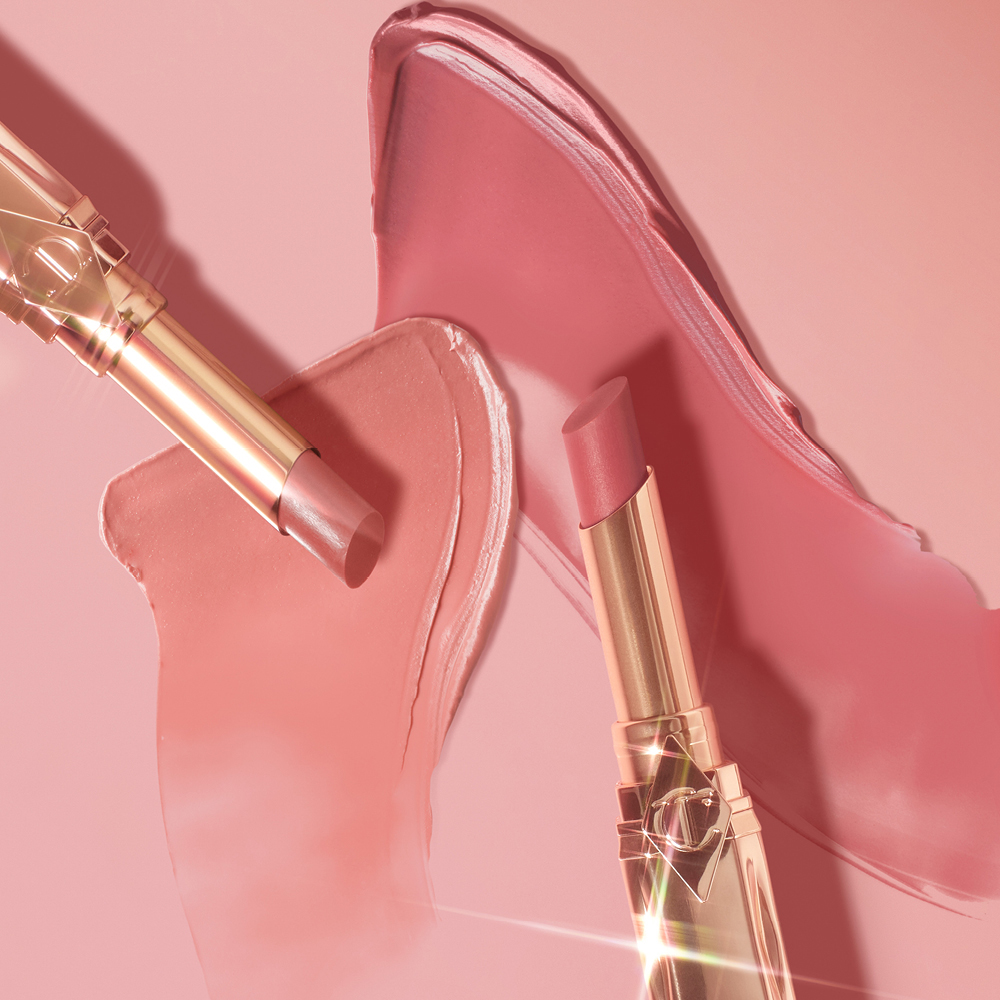 Pink lipstick looks pink lip tint swatches