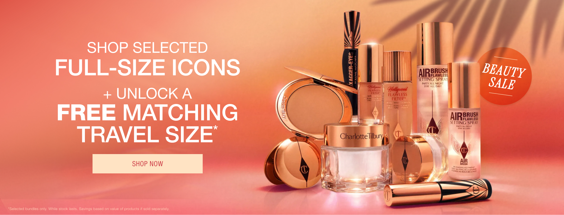Shop Selected Full-Size Icons  + Unlock A Free Travel Size*