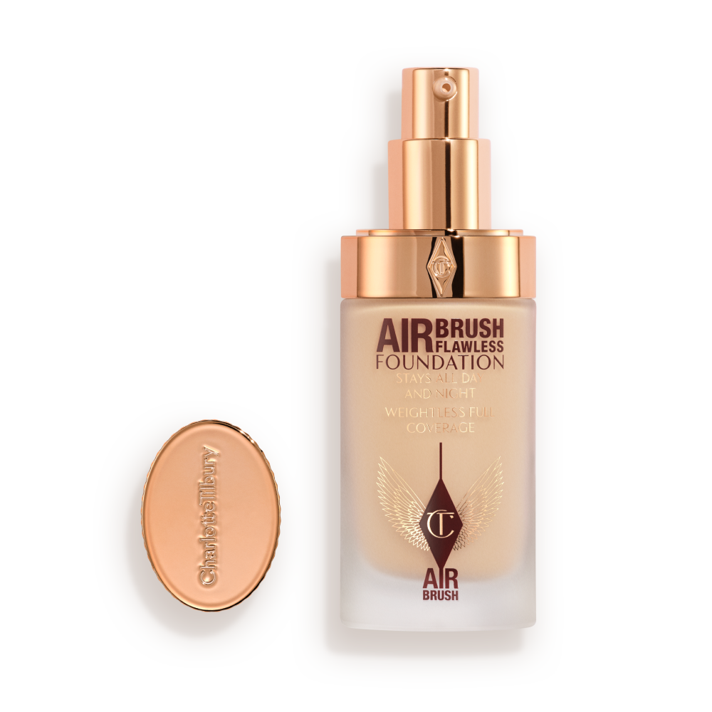 Airbrush Flawless Foundation 4 Neutral: Full-coverage Matte Foundation | Charlotte Tilbury