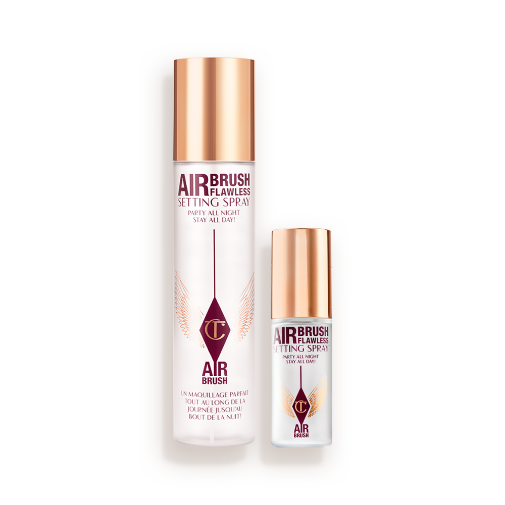 AIRBRUSH FLAWLESS SETTING SPRAY XL &amp; MINI DUO PACKAGING