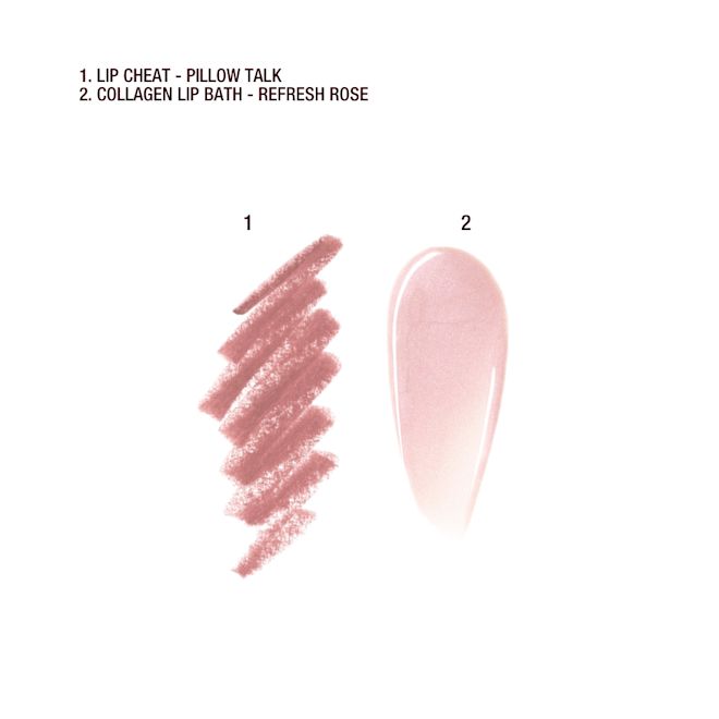 GLOSSY LIP DUO IN FRESH PINK SWATCHES GLOSSY LIP DUO IN FRESH PINK SWATCHES