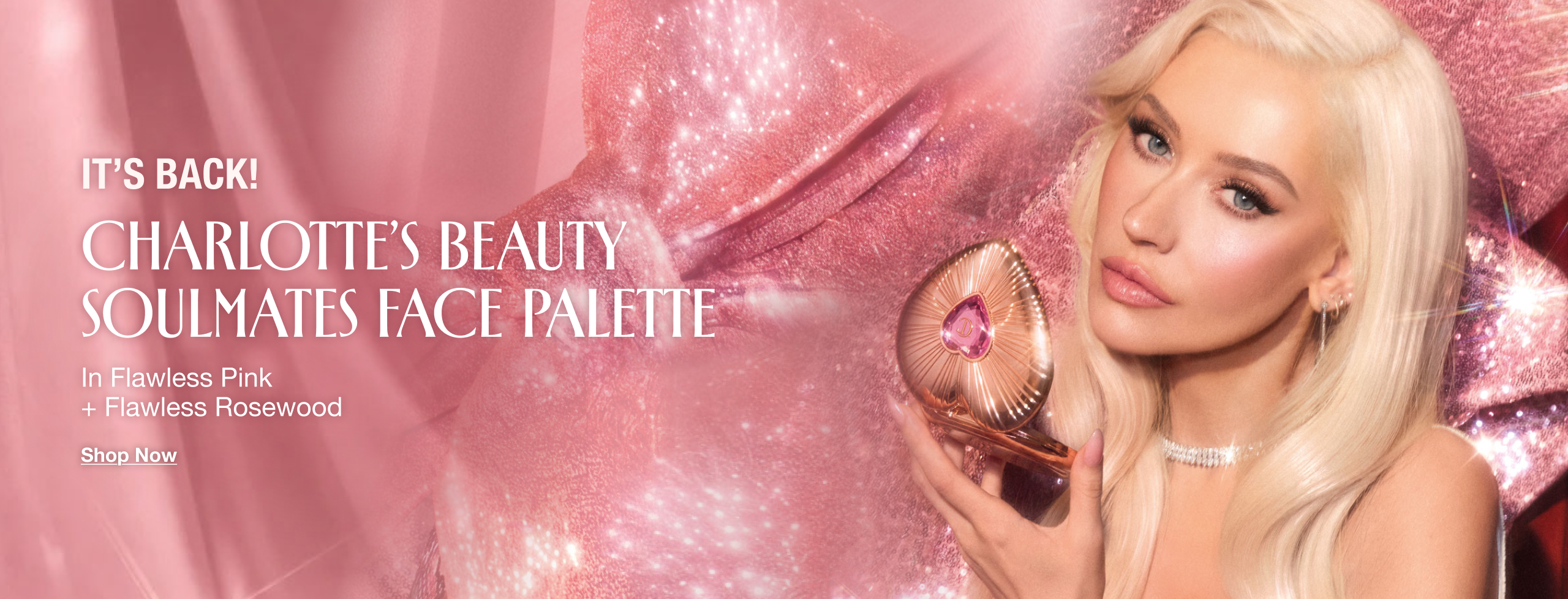 It’s Back! CHARLOTTE’S BEAUTY SOULMATES FACE PALETTE   Flawless Pink   Flawless Rosewood   <SHOP NOW>