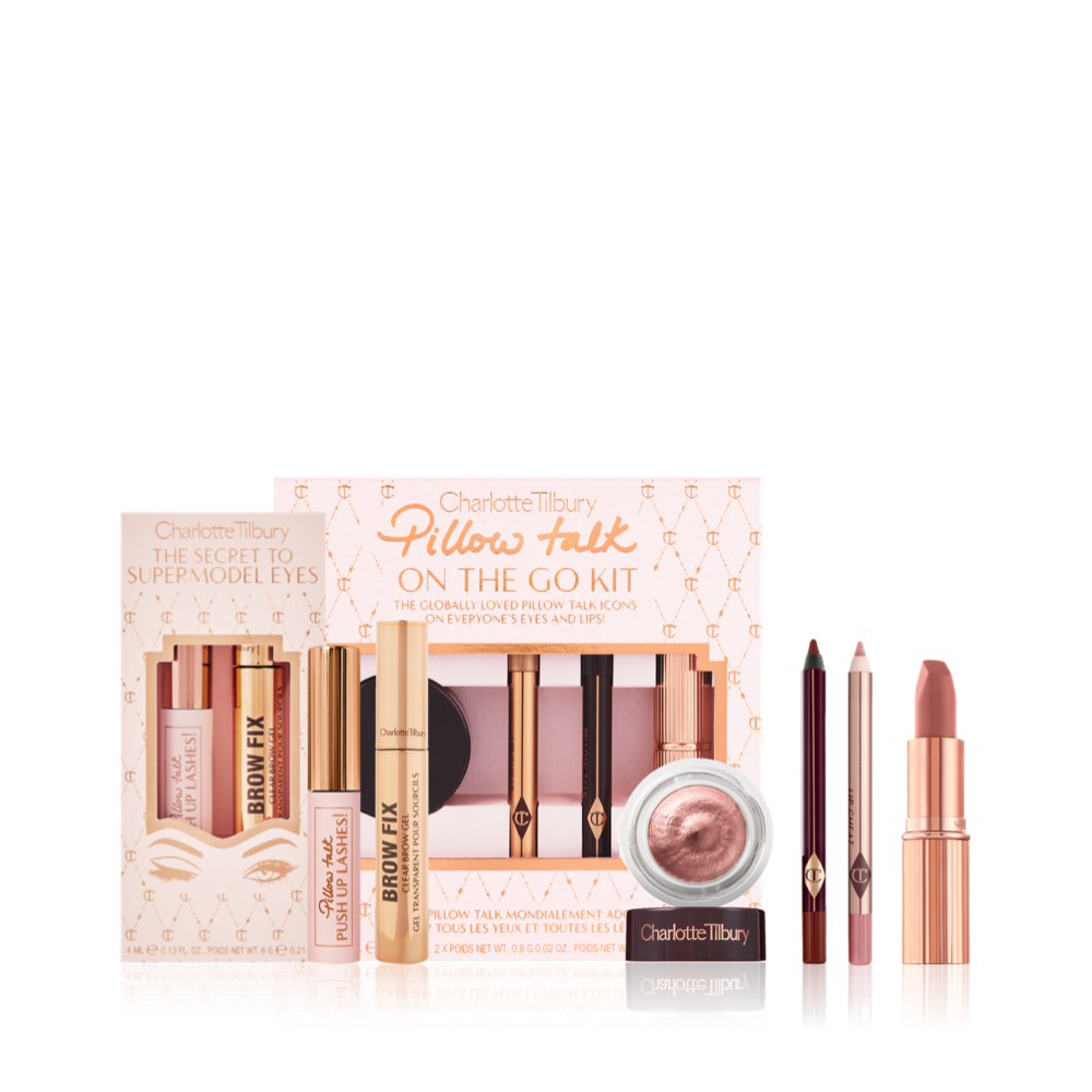PILLOW TALK SUPERMODEL EYE + LIP SECRETS PACKAGING