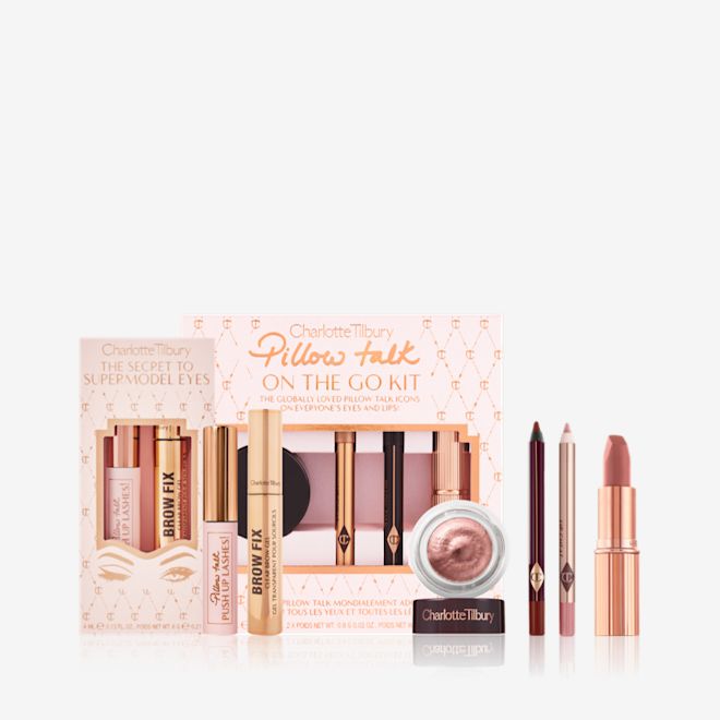 PILLOW TALK SUPERMODEL EYE + LIP SECRETS PACKAGING PILLOW TALK SUPERMODEL EYE + LIP SECRETS PACKAGING