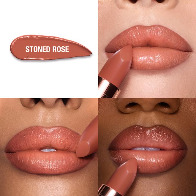 Stoned Rose Kissing Lip Quad Stoned Rose Kissing Lip Quad