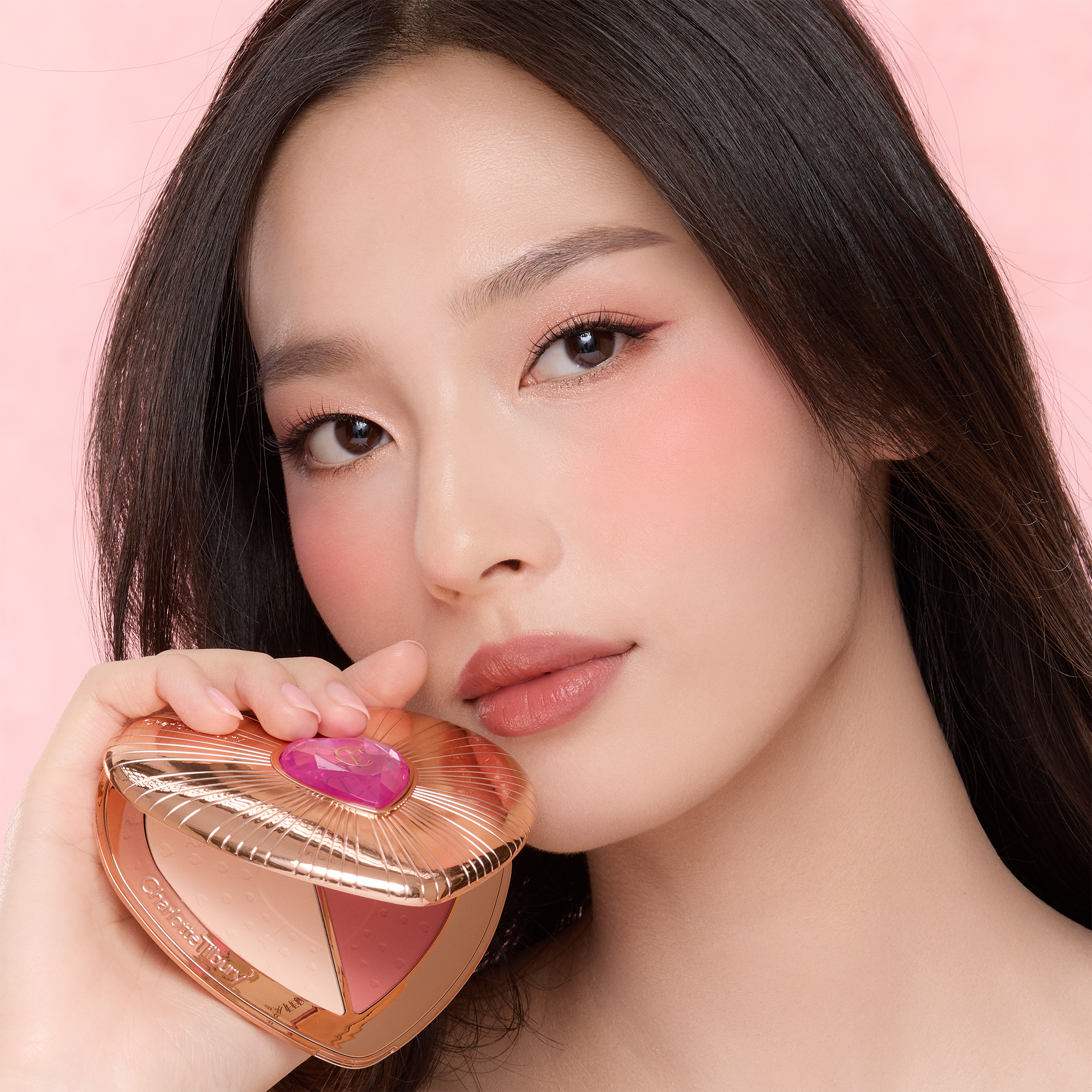 Pillow Talk Beauty Soulmates Face Palette In Flawless Peach