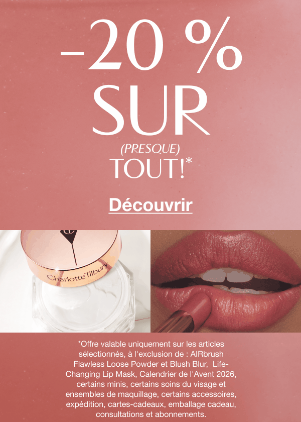 -20 % sur (presque) tout!* <DÉCOUVRIR>