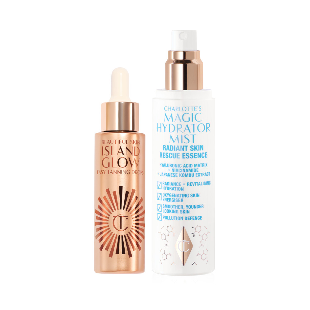 Charlotte Tilbury Radiant Holiday Glow On-the-go Duo - Skincare Kit