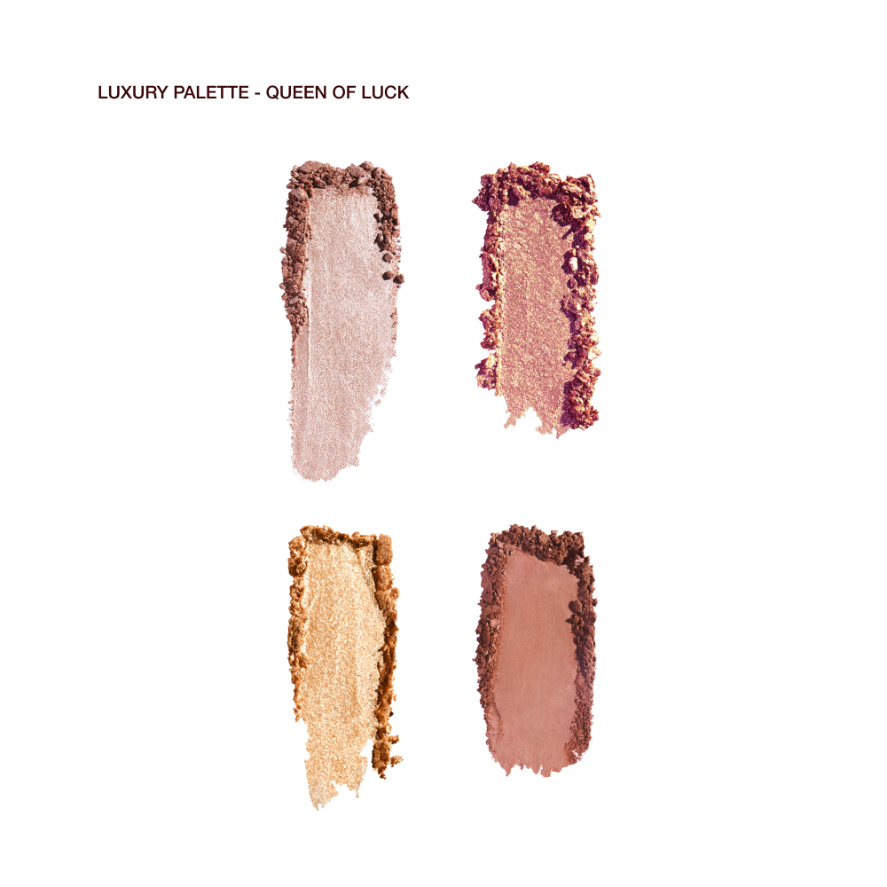 Queen of Luck Luxury Palette swatches