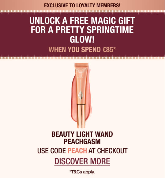 UNLOCK A FREE MAGIC GIFT FOR A PRETTY SPRINGTIME