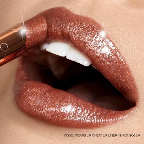 Oraal Inspiratie Certificaat Lucky Diamonds - Bronze Coral Glittering Lipstick | Charlotte Tilbury
