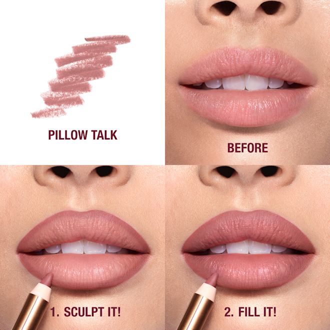 Pillow Talk Lip Cheat Application Grid Pillow Talk Lip Cheat Application Grid