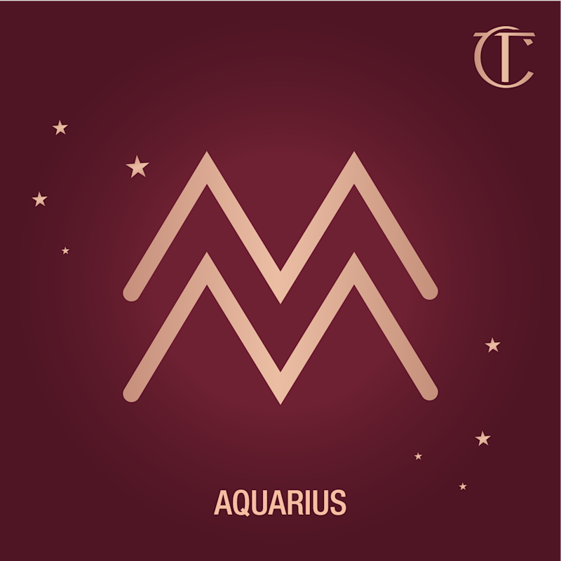 Zodiac symbol for Aquarius horoscope