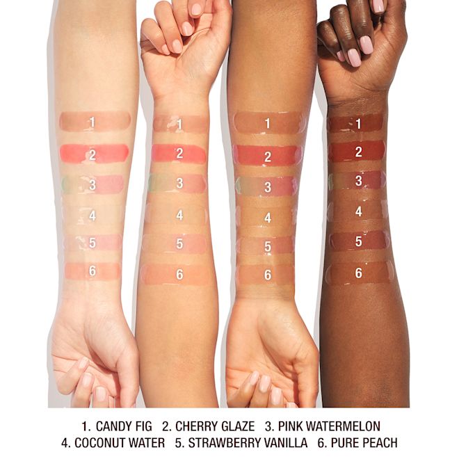 UNREAL LIP OILS ARM SWATCH UNREAL LIP OILS ARM SWATCH