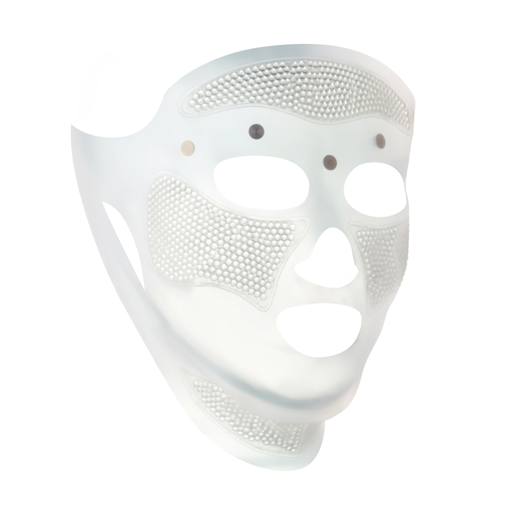 Vue latérale du masque Cryo-Recovery de Charlotte, inspiré de la cryothérapie