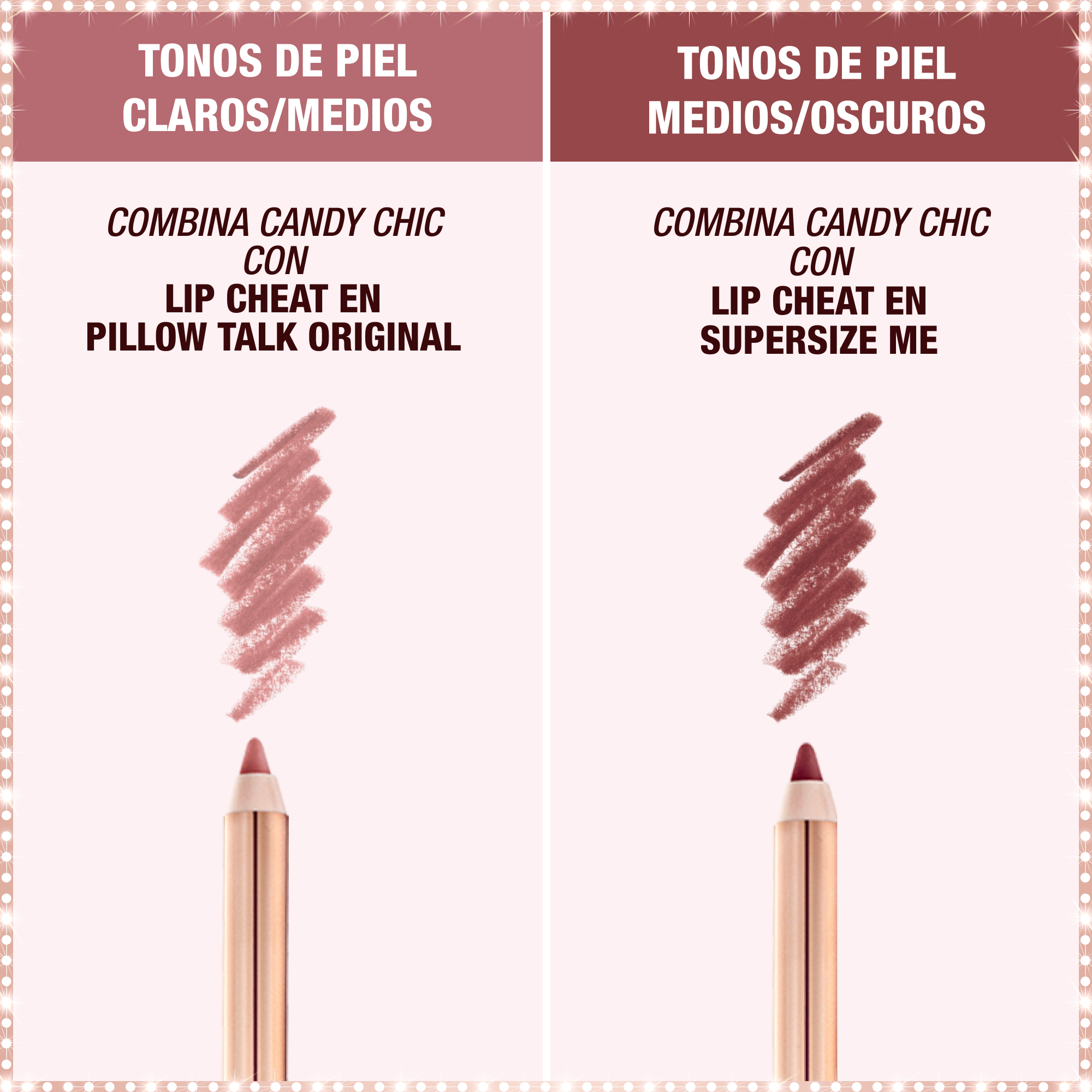Labial Candy Chic - la combinación perfecta