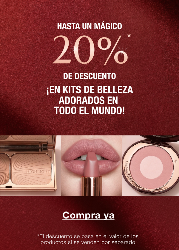 HASTA UN MÁGICO 20%* DE DESCUENTO ¡EN KITS DE BELLEZA ADORADOS EN TODO EL MUNDO!