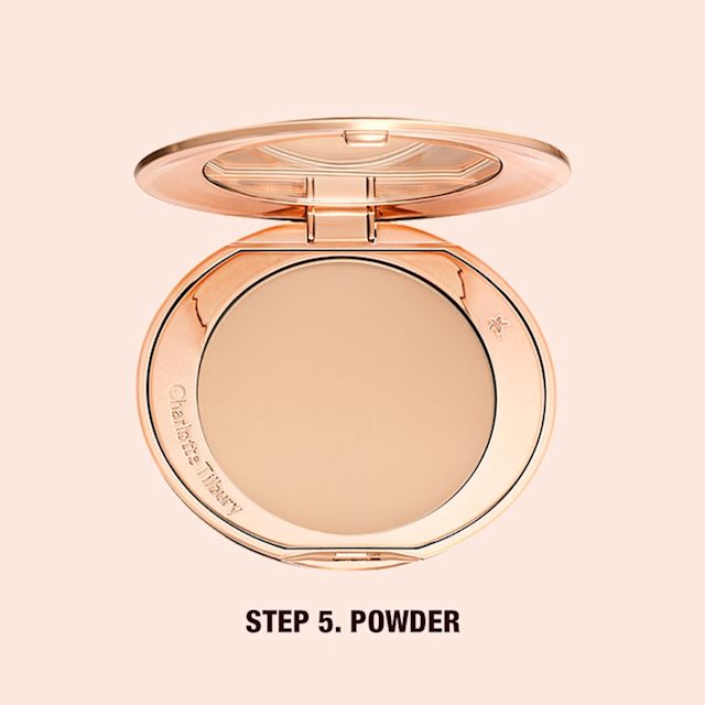 Step 5 in your order of makeup steps: powder