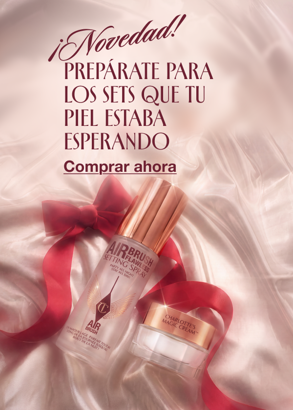  ¡Prepárate para los sets que tu piel estaba esperando! Compra los NUEVOS set navideños para el cuidado de la piel de Charlotte
