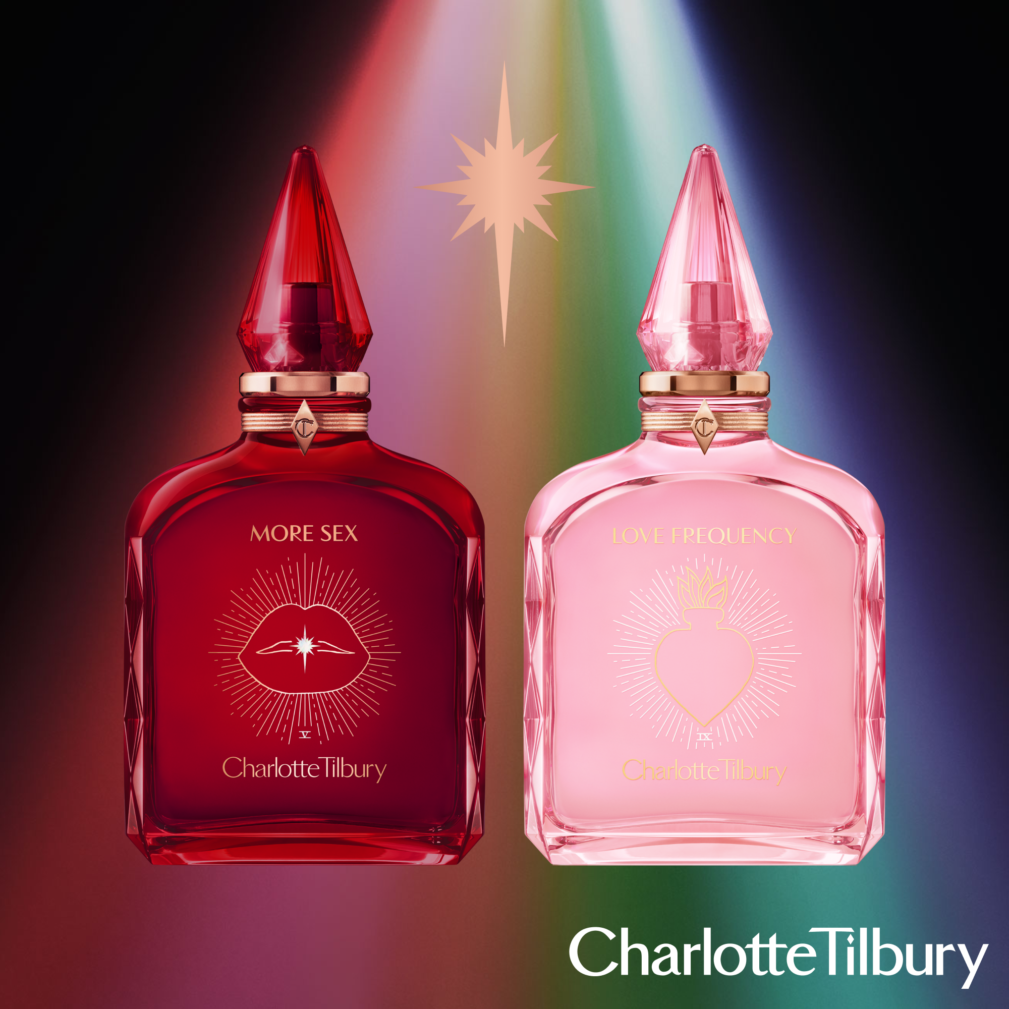 Love Frequency and More Sex perfume layering