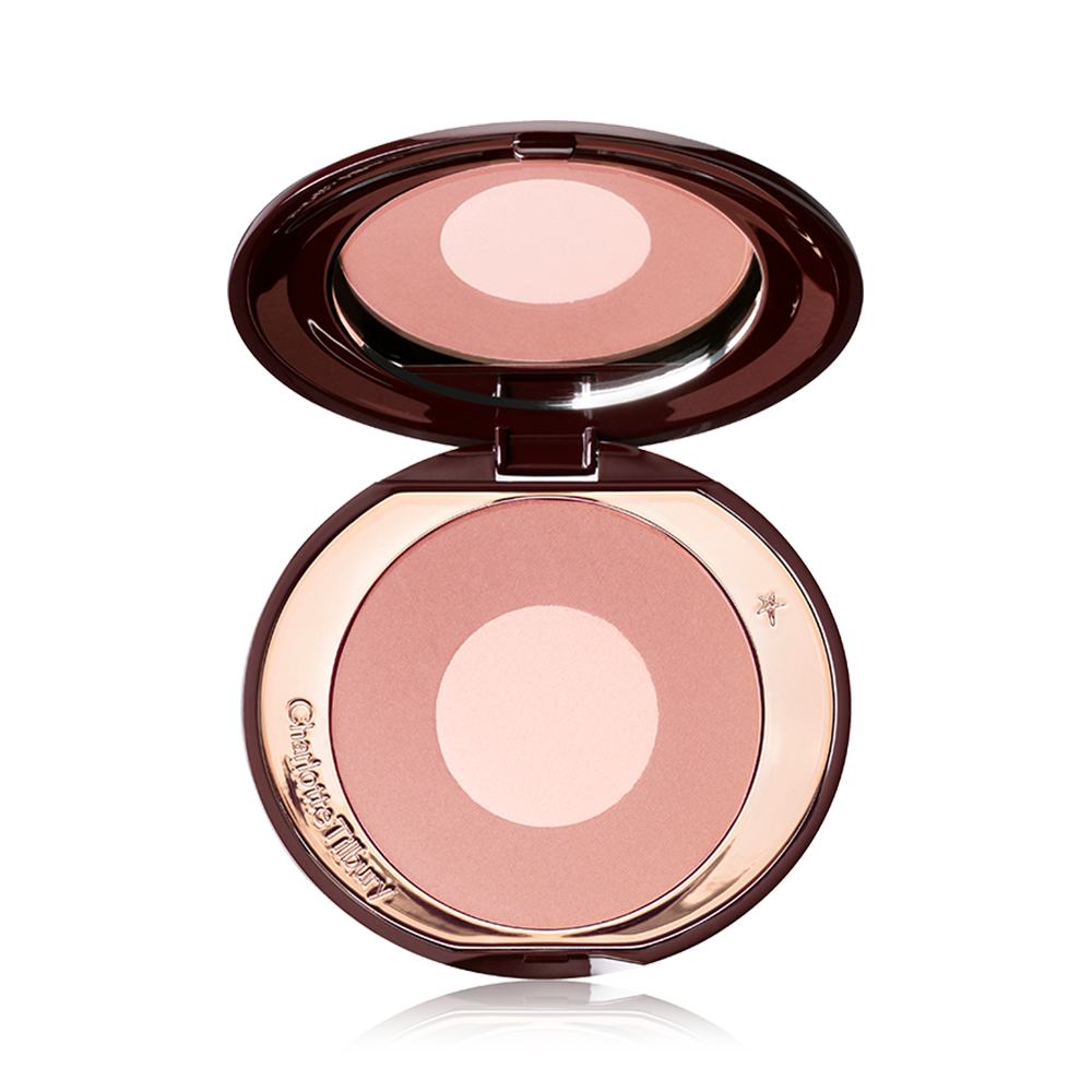 Cheek to Chic blush in Pillow Talk open compact