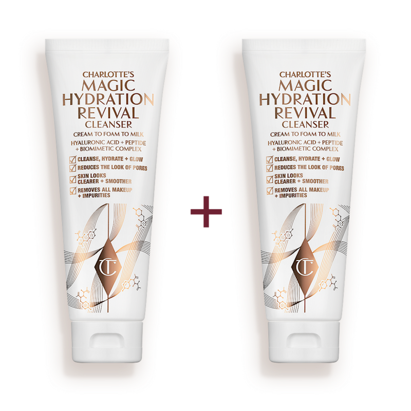 CHARLOTTE’S MAGIC HYDRATION REVIVAL CLEANSER DUOLimited Time Offer