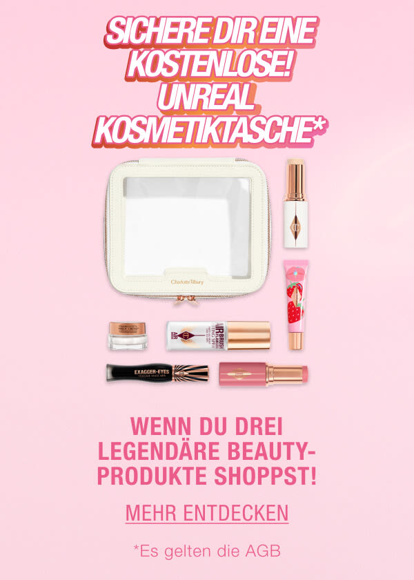 SICHERE DIR EINE KOSTENLOSE! UNREAL MAKEUP BAG!*