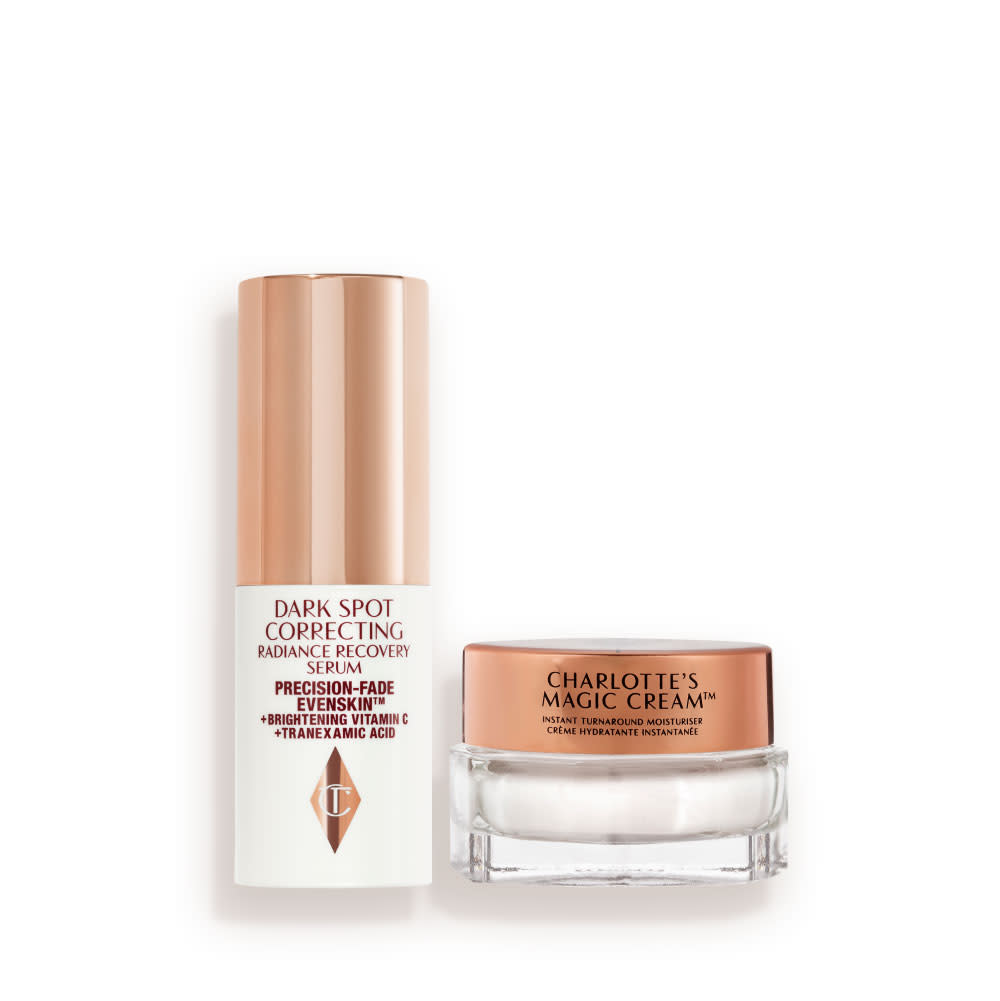 Charlotte Tilbury Mini Dark Spot Serum + Charlotte's Magic Cream Duo - Skincare Kit