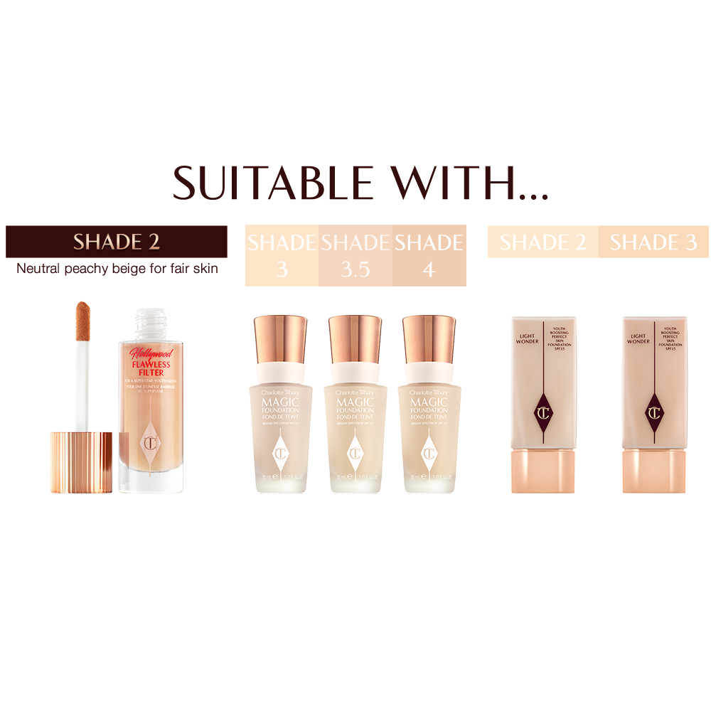 Complexion Illuminator Hollywood Flawless Filter Shade 2 Charlotte