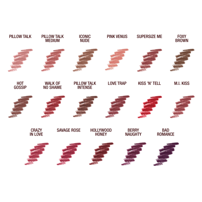 Lip cheat swatches