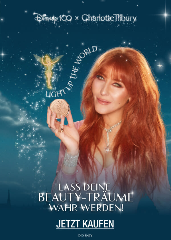 DISNEY100 X CHARLOTTE TILBURY! LIGHT UP THE WORLD! MAKE YOUR BEAUTY DREAMS COME TRUE!