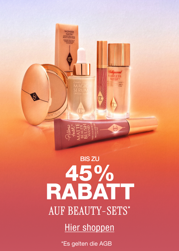 BIS ZU 45 % RABATT AUF BEAUTY-SETS* <JETZT SHOPPEN>