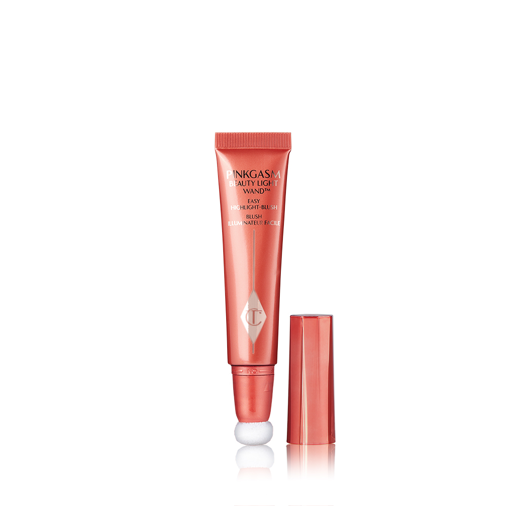 Beauty Light Wand liquid blush in Pinkgasm Sunset from Charlotte's Summer of Lovegasm summer collection