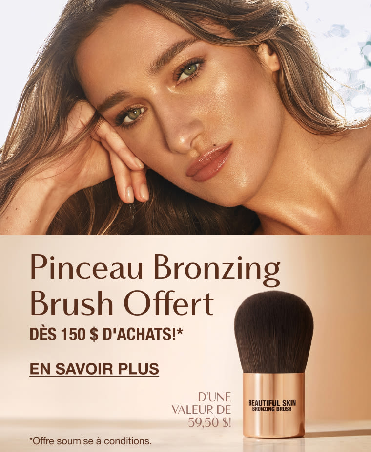 Pinceau Bronzing Brush offert "dès 150 $ d'achats!* "