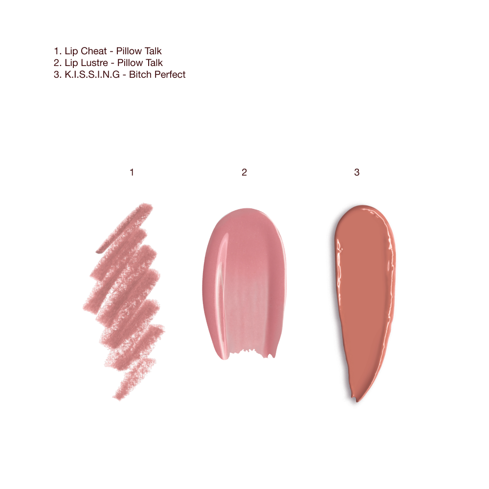 3 STEPS TO BEAUTIFUL LIPS - SWATCH
