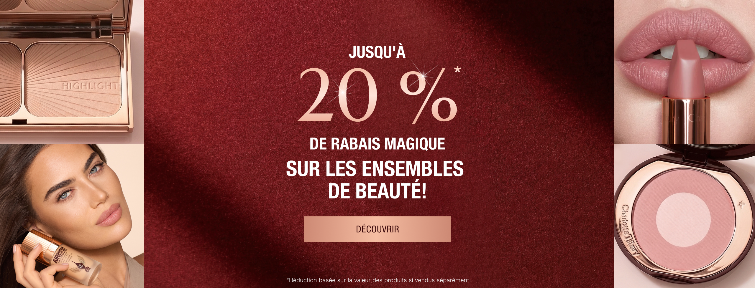 JUSQU'À 20 %* DE RABAIS MAGIQUE SUR LES ENSEMBLES DE BEAUTÉ!