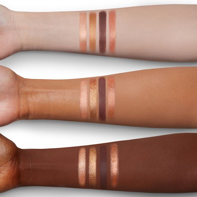 The Queen of Glow Luxury Palette Eyeshadow Arm Swatch The Queen of Glow Luxury Palette Eyeshadow Arm Swatch