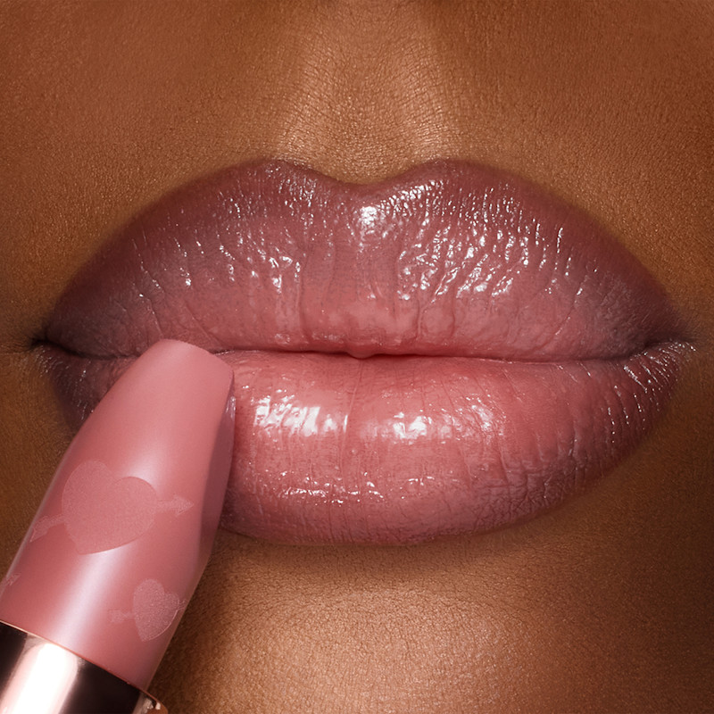 Naughty Talk nude lipstick for dark skin
