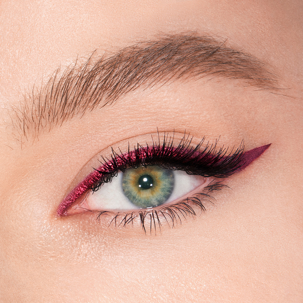 Mesmerising Maroon Matte & Metallic Purple Eyeliner Charlotte Tilbury