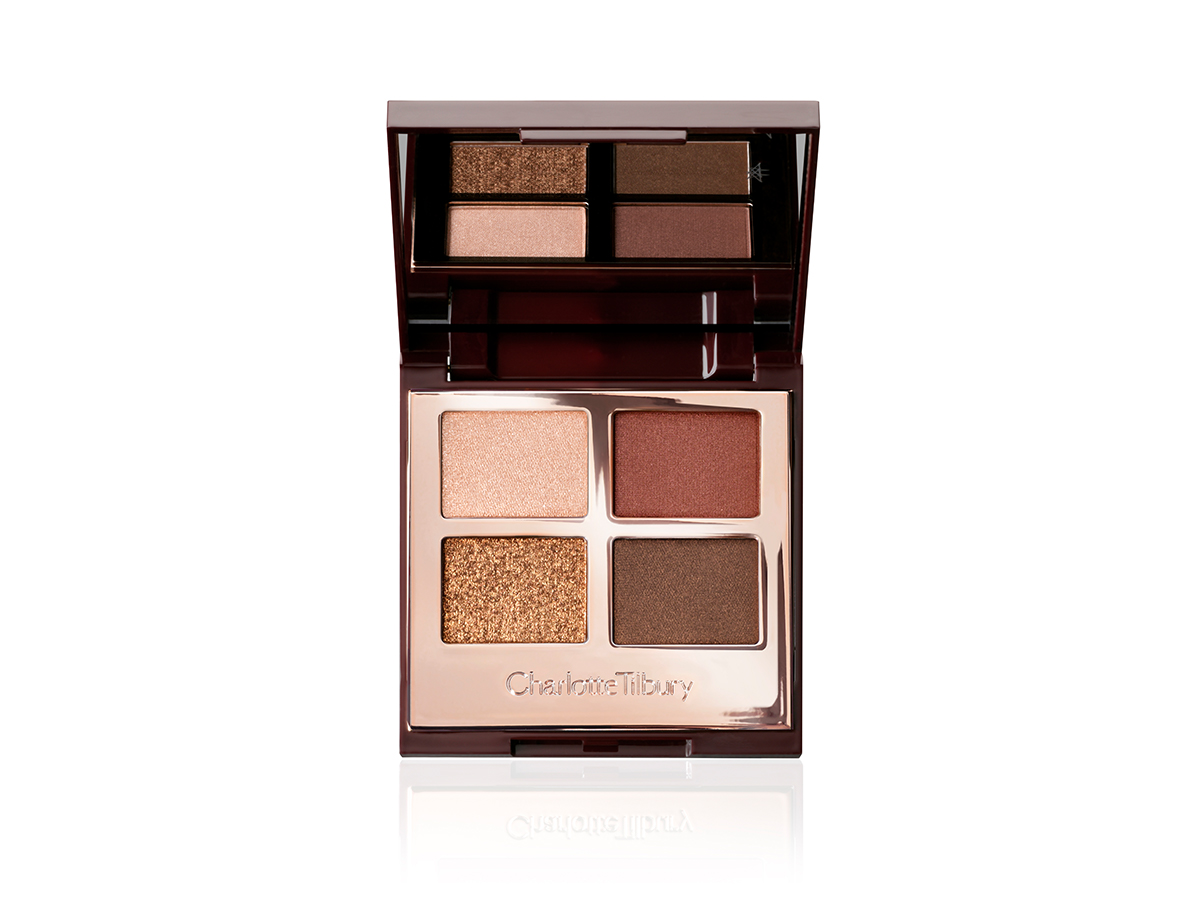 Luxury Palette in The Bella Sofia with four bronze eyeshadow shades