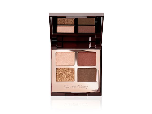 Luxury Palette in The Bella Sofia with four bronze eyeshadow shades
