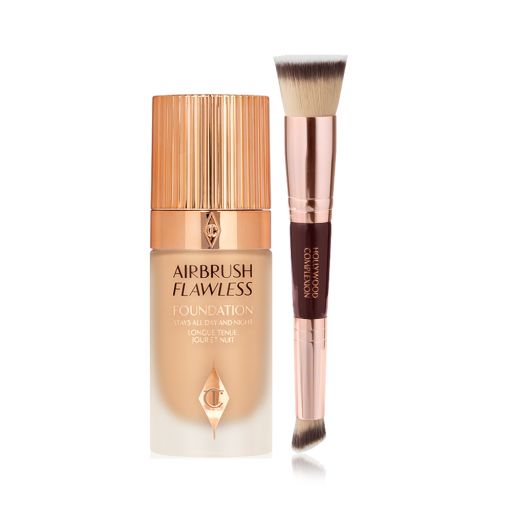 Airbrush Flawless Foundation and the Complexion brush