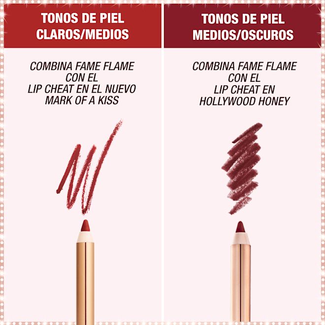 Barra de labios Fame Flame: el tono perfecto Barra de labios Fame Flame: el tono perfecto