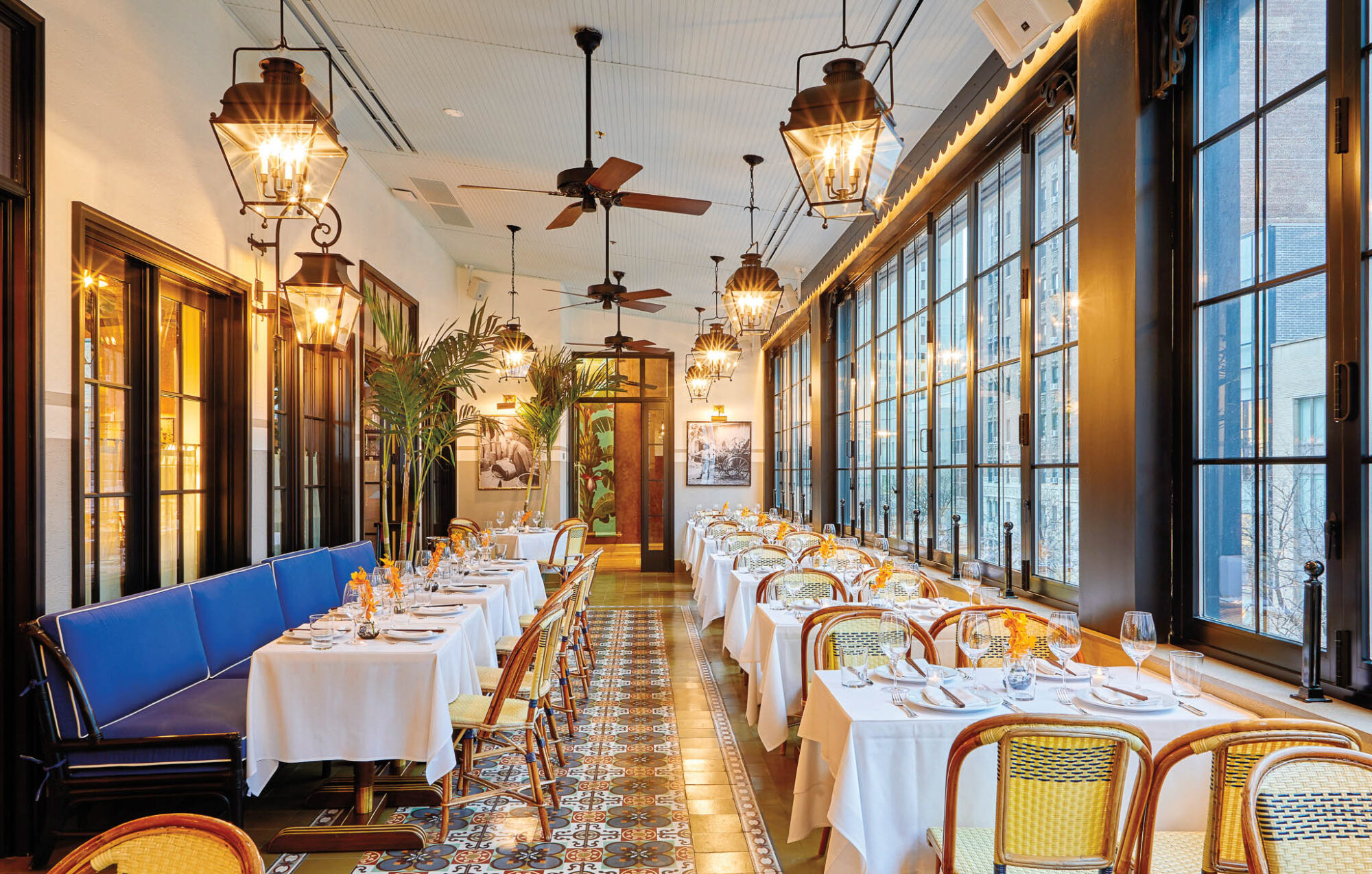 indoor room lantern fixtures tables