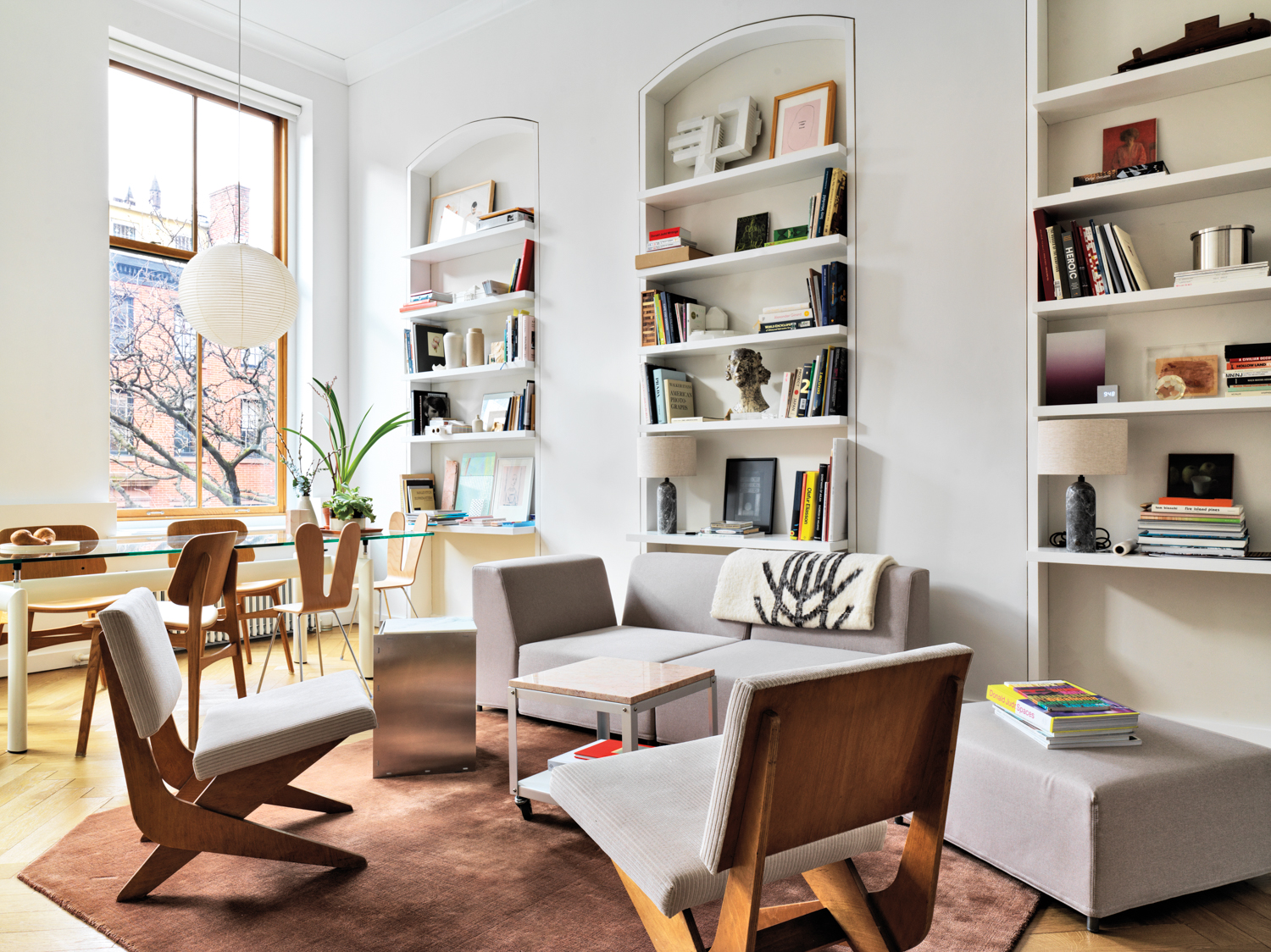 Noam Dvir and Daniel Raunchwergner Bond modern living room