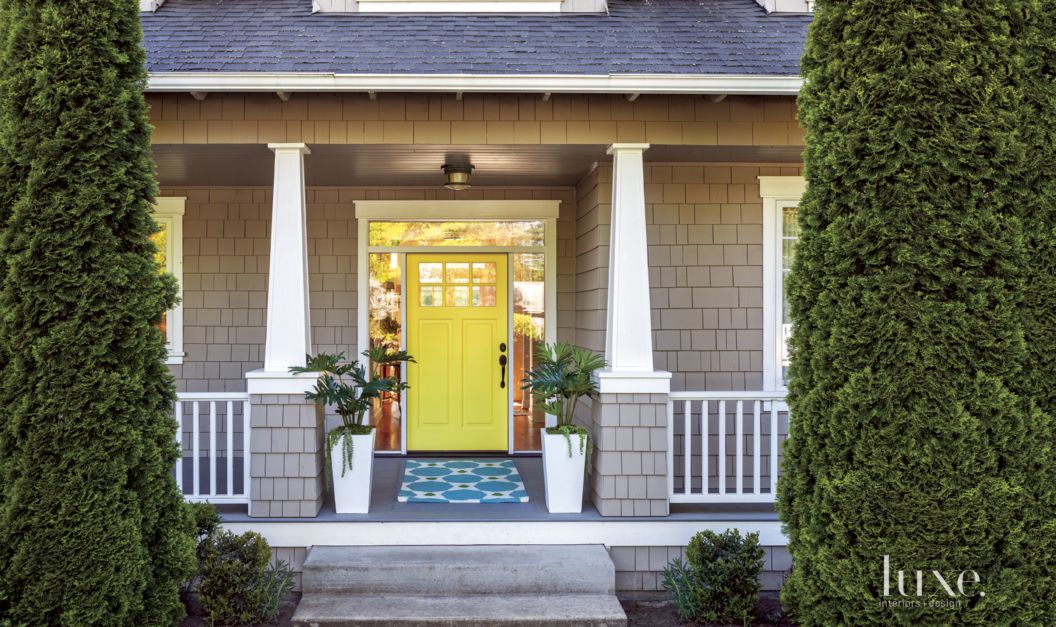 colorful door