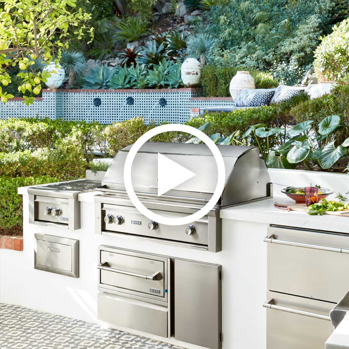 aj madison hottest outdoor appliances featuring outdoor kitchen