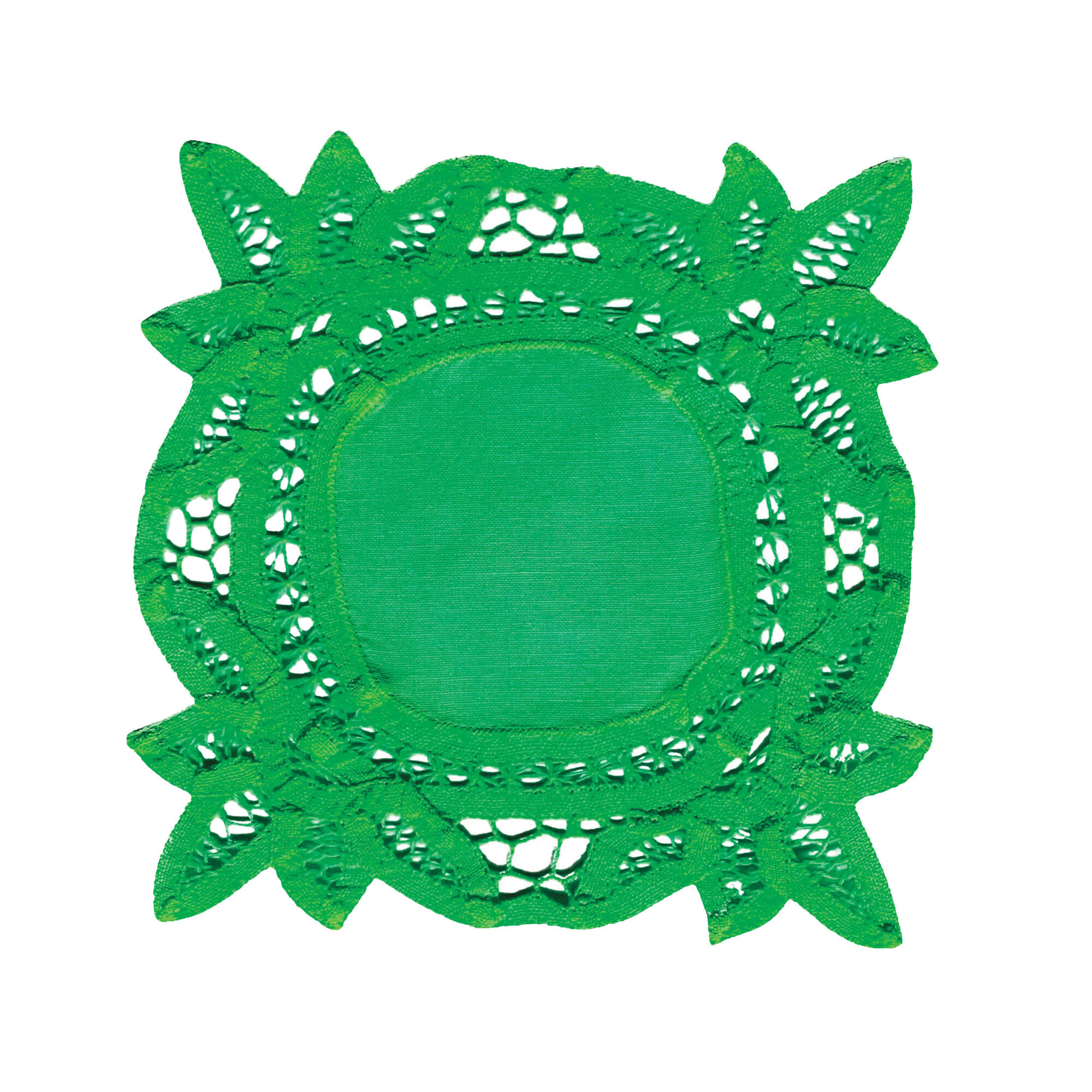 green doily